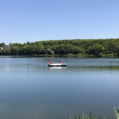 Sampling on the lake